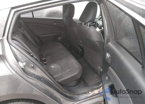 2018 Toyota Prius One from USA, damaged, VIN JTDKBRFU7J3060813